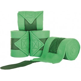 Bandes de polo polaires en lot de 4 vert gazon