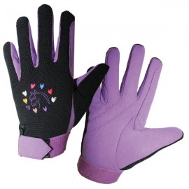 Gants décorés Pony pour enfant Performance