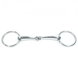 Mors de filet de bride 2 anneaux Axxel