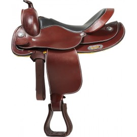 Selle western en cuir Dallas Randol's