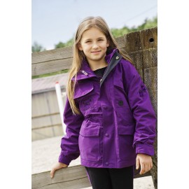 Manteau bicolore 3-en-1 Master Pro Equi-thème pour enfant