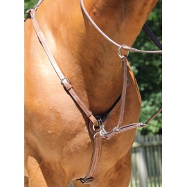 Collier de chasse en cuir Roma Brio Treadstone