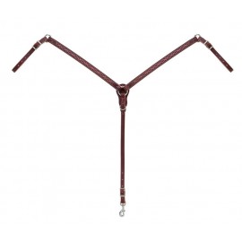Collier de chasse western Boot Stitch en cuir Weaver Leather
