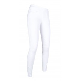 Leggings Starlight avec basanes en silicone blanc/blanc