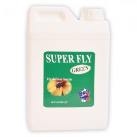 Spray anti-insectes pour chevaux Super Fly Green de Rekor