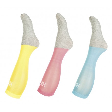 Chaussettes d'équitation Microcotton - Lot de 3