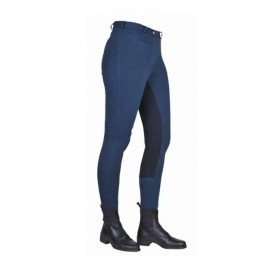 Pantalon d'équitation fond peau Stretchy pour femme