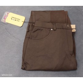 Pantalon d'équitation Comfort Fit fond peau sans crochet