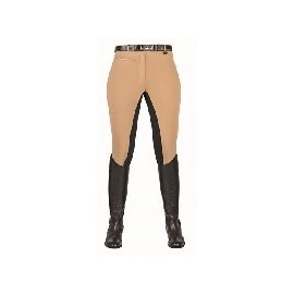 Pantalon d'équitation fond peau Stretchy pour femme