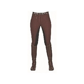 Pantalon d'équitation fond peau Stretchy pour femme